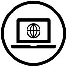 Icon of a website